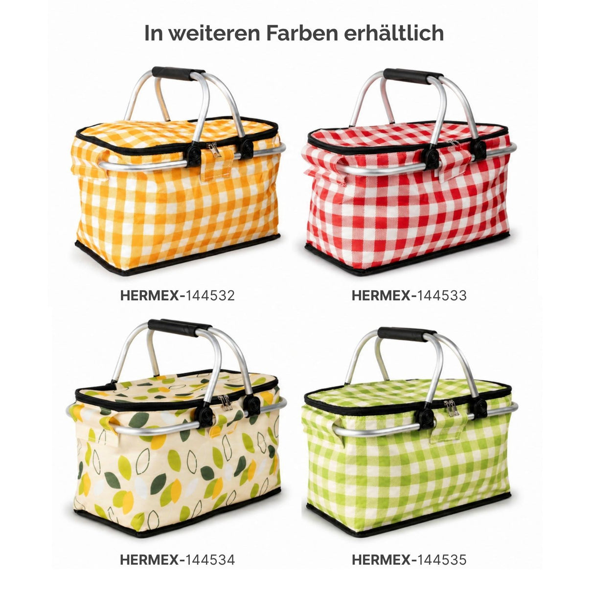 Thermo-Einkaufskorb Kühltasche Kühlkorb Isolierkorb Picknickkorb