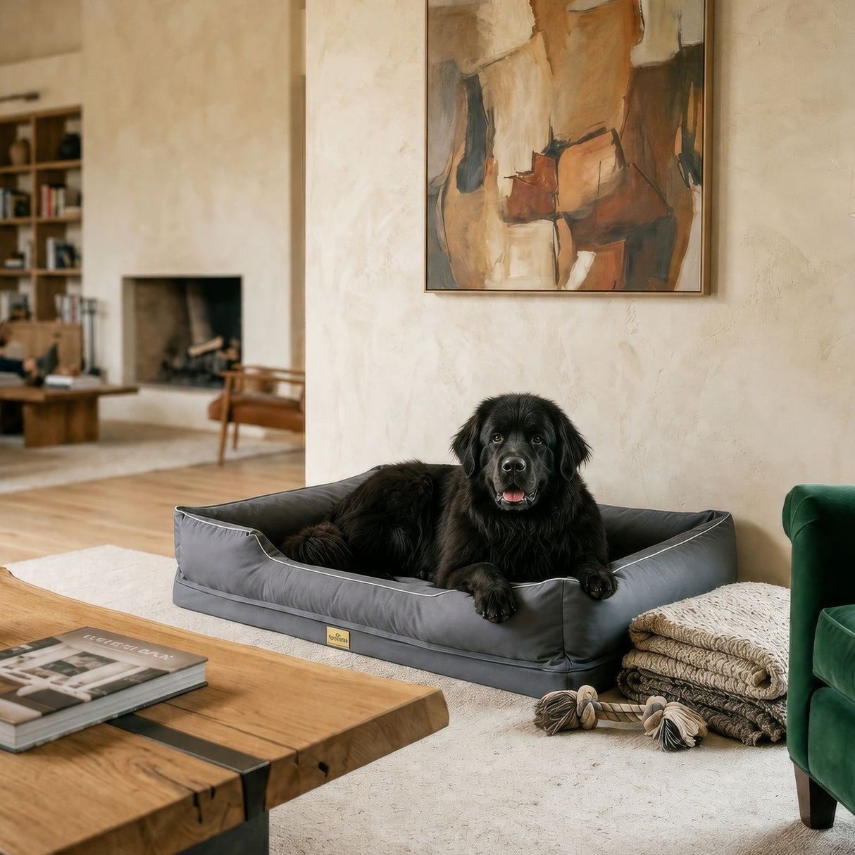 Hundebett Grösse 3XL Kuschelbett Schlafplatz Liegeplatz Haustierbett