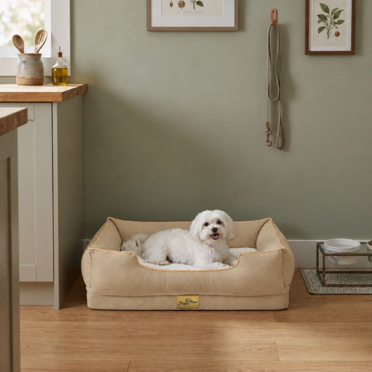 Haustierbett Grösse M Hundebett Schlafplatz Kuschelbett Liegeplatz