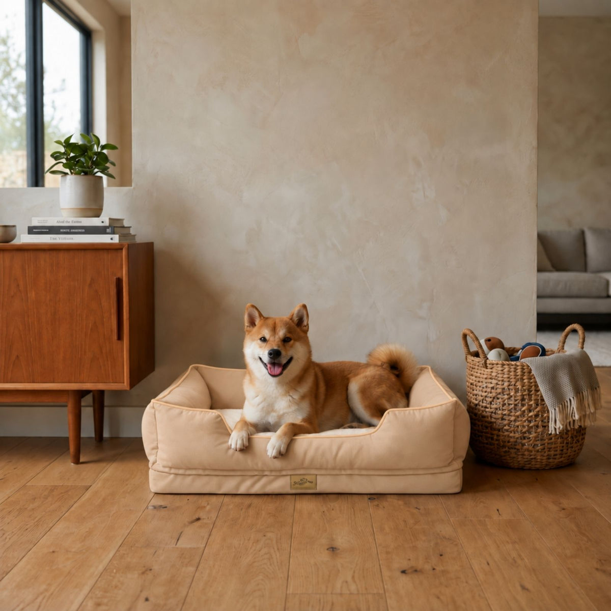 Haustierbett Grösse L Liegeplatz Hundebett Schlafplatz Kuschelbett