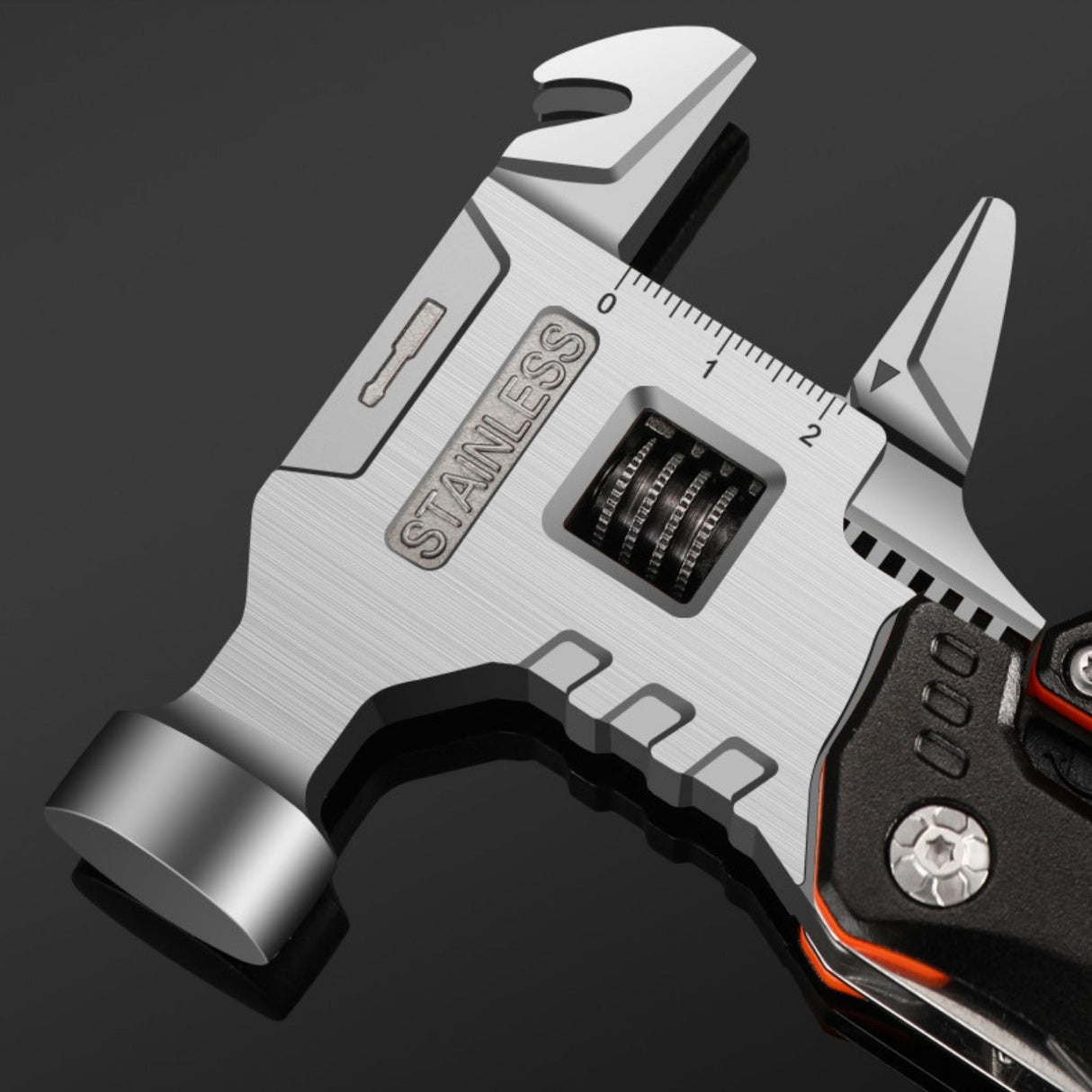 18in1 Multifunktionswerkzeug Multitool mit Hammer Outdoor-Werkzeug