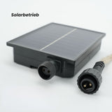 LED-Hanfseil-Dekoleuchte 5m Gartenbeleuchtung Solarleuchte Gartenlicht