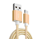 Anki Micro USB Metall Ladekabel Datenkabel 1m GOLD