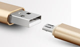 Anki Micro USB Metall Ladekabel Datenkabel 1m GOLD