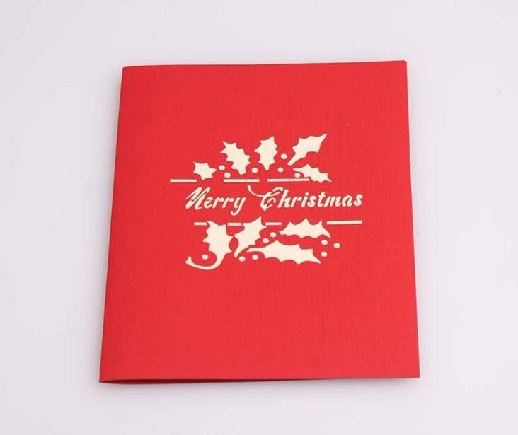 Handgemachte 3D Weihnachtskarte Christkind Grusskarte Festtagskarte