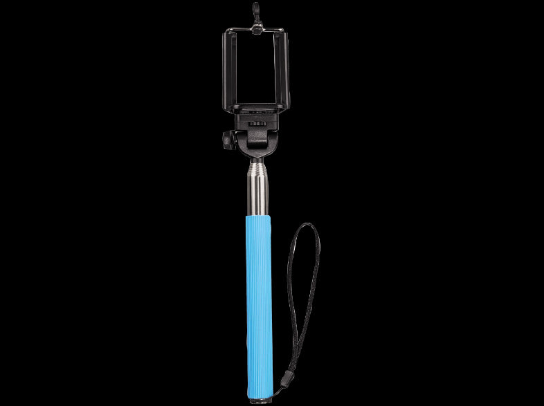 Selfie Stick BLAU für Apple iPhone & Android Smartphones