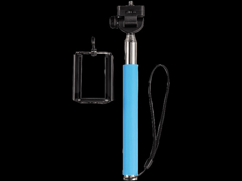 Selfie Stick BLAU für Apple iPhone & Android Smartphones