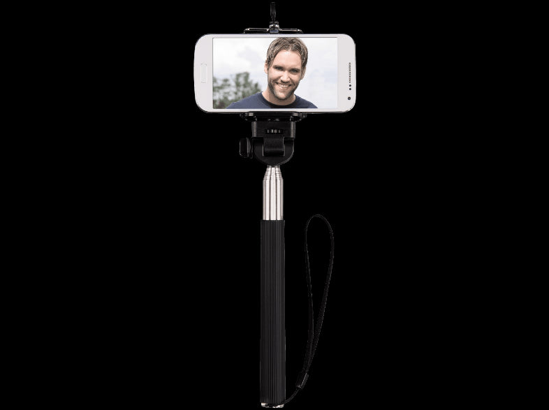 Selfie Stick BLAU für Apple iPhone & Android Smartphones