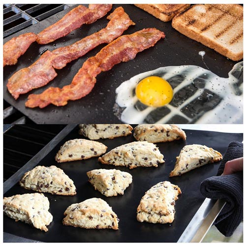Grillmatte Antihaft Teflon BBQ feuerfest 4 Stück