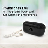 Bluetooth Kopfhörer Powerbank In-Ear Headset Kabellos Ohrhörer