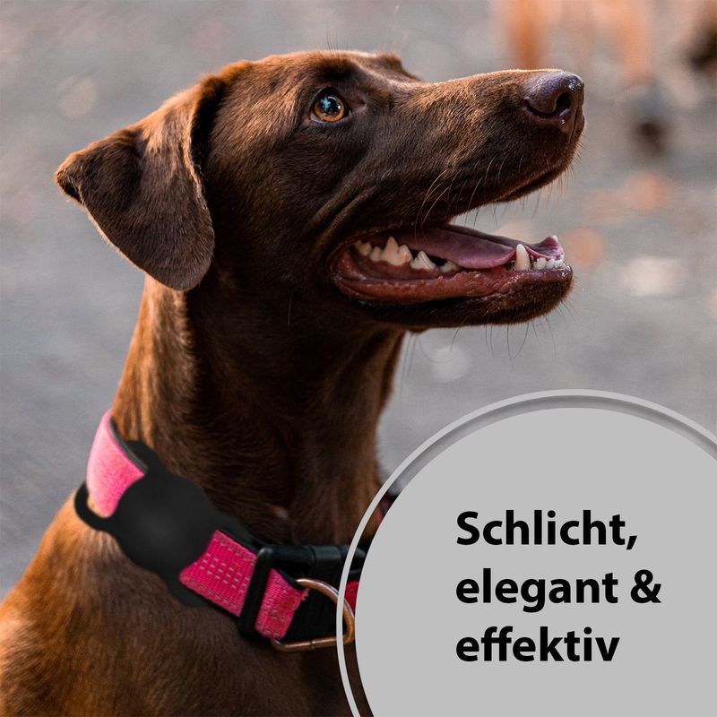 Alternative Apple AirTag Hülle Case Schutzhülle Silikonhülle Halsband