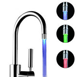 LED-Wasserhahn-Aufsatz mit Farbwechsel Multicolor Badezimmer