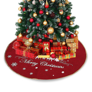 Weihnachtsbaumdecke Christbaum-Rock Tannenbaum-Teppich Baumrock-Matte