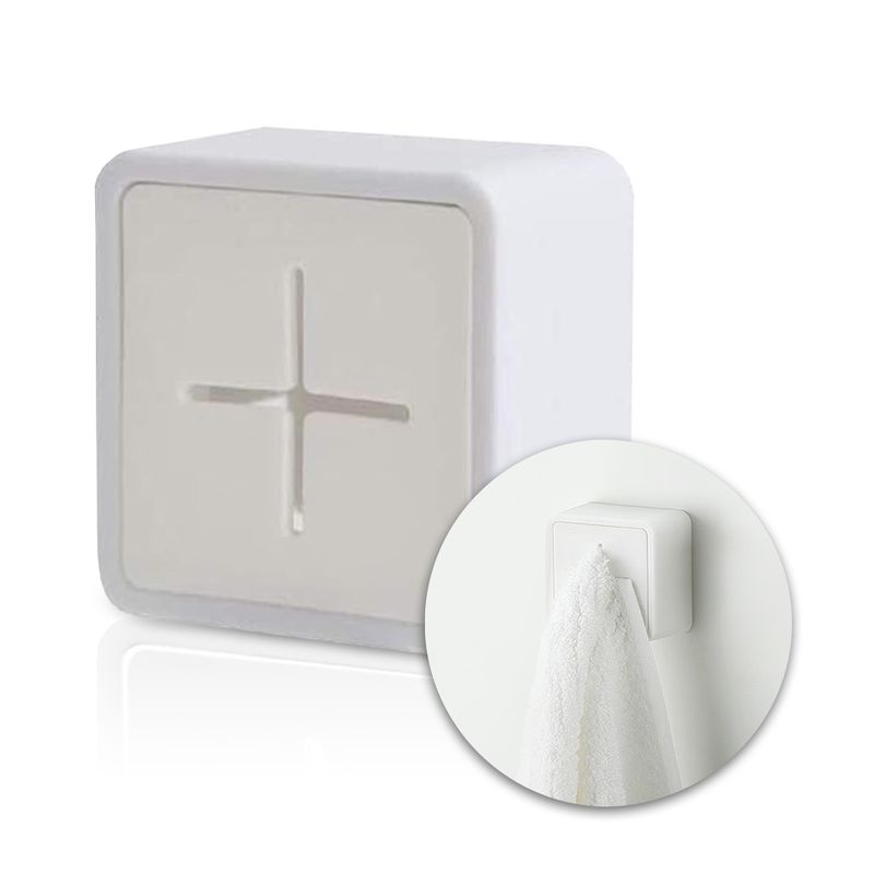 HXFFXHF Selbstklebende Haken Edelstahl - 4er Set Wasserdicht Für Küche & Bad