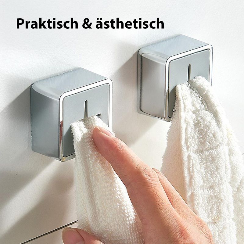 NEG Handtuchhalter JADEL Chrom – Luxuriöser Bad-Haken Zur Wandmontage, Hochwertig Verchromt