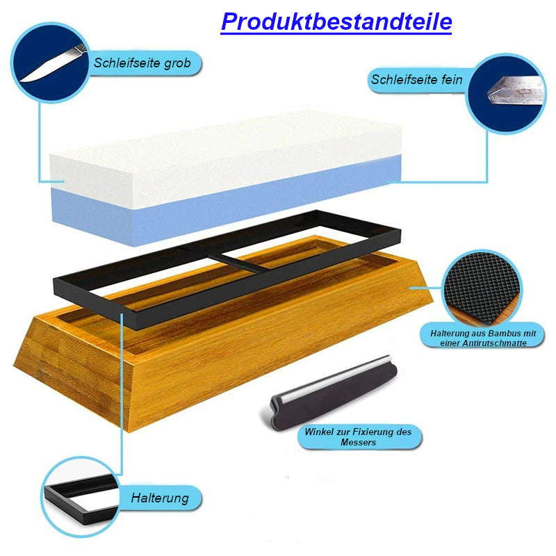 Messerschleifer Schärfstein Messerschärfer Schleifstein Wetzstein