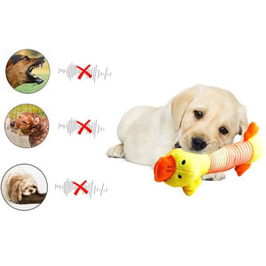 Hundespielzeug "Ente" Kauspielzeug Stofftier Plüschtier Kuscheltier