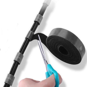 Klettbandrolle Kabelführung Klettverschluss Kabelbinder 5mx15mm