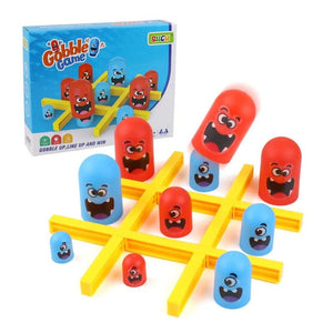 Tic Tac Toe Spielzeug Gobble Game Drei gewinnt Drei in einer Reihe