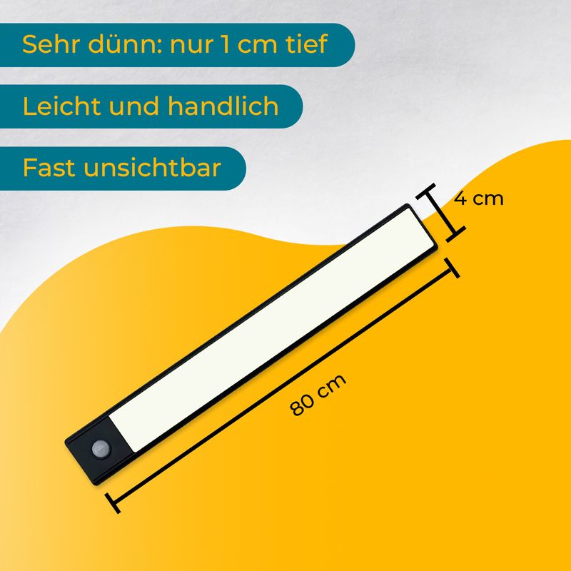 Baby Licht Lampe Lichtleiste Nachtlicht Leuchte Bewegungsmelder LED