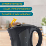 Elektrischer Wasserkocher Teekocher Heisswasserbereiter