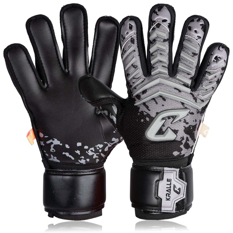 keeper handschuhe Fussballhandschuhe Kralle Splash Gr. 3 Grau Torwart Keeper Goalie Hand – Hermex.ch