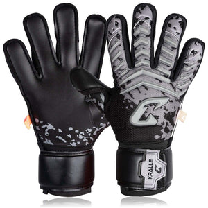 Fussballhandschuhe Kralle Splash Gr. 6 Grau Torwart Keeper Goalie Handschuhe