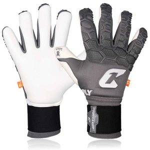 Fussballhandschuhe Fly Grey Soul Gr. 11 Grau Torwart Keeper Goalie Handschuhe