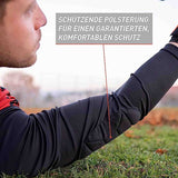 Trikot Protection Torwarttrikot Gr. 128 Rot-Schwarz Fussball Torwart Shirt Oberteil