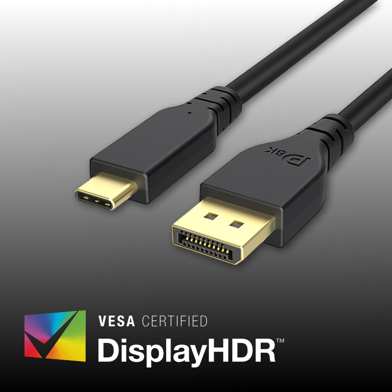 USB-C zu DP Anschluss 2m USB-Typ-C zu DP Kabel USB-C zu DisplayPort