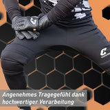 Torwarthose Flight Protection Gr. 128 Schwarz Fussball Goalie Torwart Trainingshose