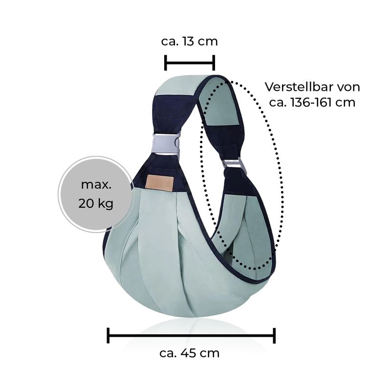 Babytragehilfe Baby Tragegurt Babytragetuch Baby Trageschlinge