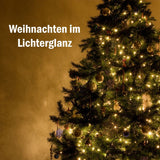 13.42m LED Lichterkette Weihnachten Leuchtkette Lichtgirlande