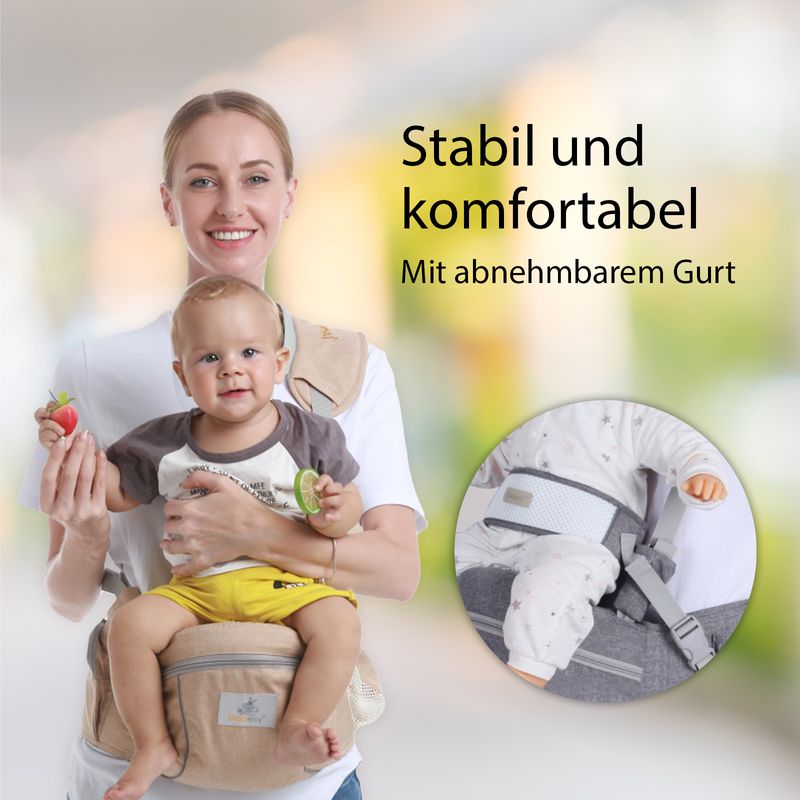 Baby Carrier Hüftsitz Taillen Hocker Tragesitz Babytragehilfe