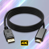 DisplayPort zu HDMI 3m DP zu HDMI-Anschlusskabel DP zu HDMI Kabel