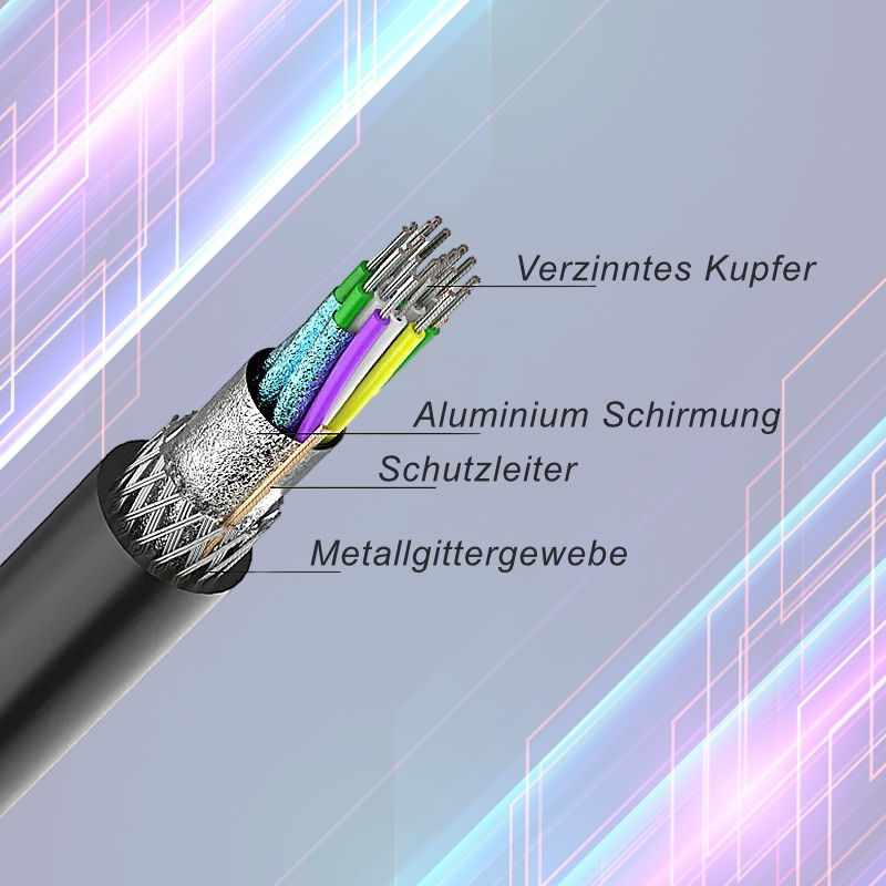 DisplayPort zu HDMI 3m DP zu HDMI-Anschlusskabel DP zu HDMI Kabel