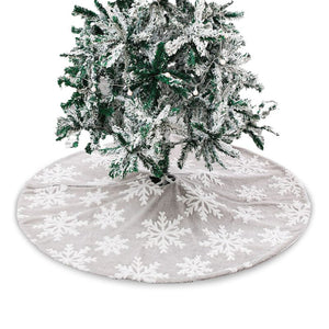 Weihnachtsbaumdecke Tannenbaum-Teppich Christbaum-Rock Baumrock-Matte