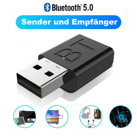 Bluetooth 5.0 USB-Audio-Transceiver USB Audio-Adapter