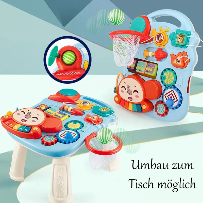 Baby Walker Lauflernwagen Kinderroller Laufrad Rutschrad Spieltisch