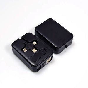 USB-Multianschlussladekabel USB-C Micro USB Lightning Ladekabel 3in1
