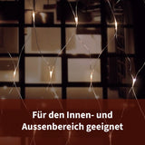 Lichternetz Lichterkette Lichtvorhang Lichtgirlande Weihnachten LED