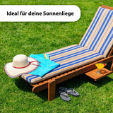 Schutzhülle Sonnenliegen Liegestuhl-Abdeckung Abdeckhaube Liegen Hülle