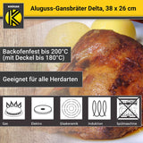 Aluguss-Gansbräter Schmortopf Backofenform Bratschale Schmorbräter