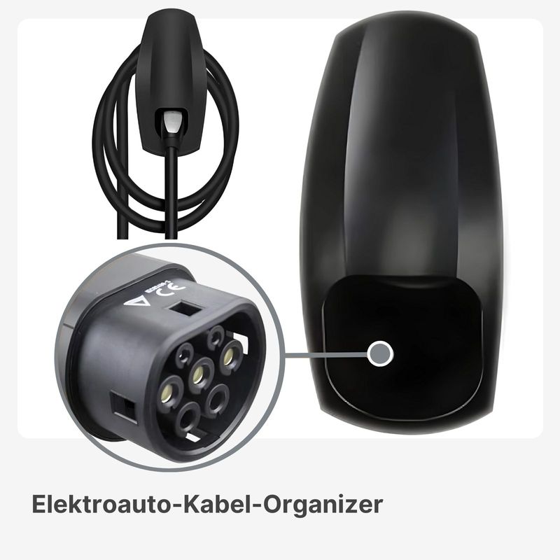 aufbewahrung ladekabel e-auto Elektroauto-Kabel-Organizer Wandhalterung für E-Auto Ladekabel Typ 2 – Hermex.ch