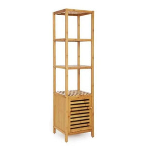 Standregal Badregal Beistellregal Aufbewahrungsregal mit Schrank