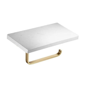 Toilettenpapierhalter Halterung Klopapier WC-Rollenhalter Marmoroptik