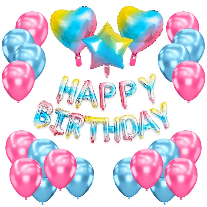 Ballon Set Luftballon Geburtstagsballon Folienballon Party Ballon