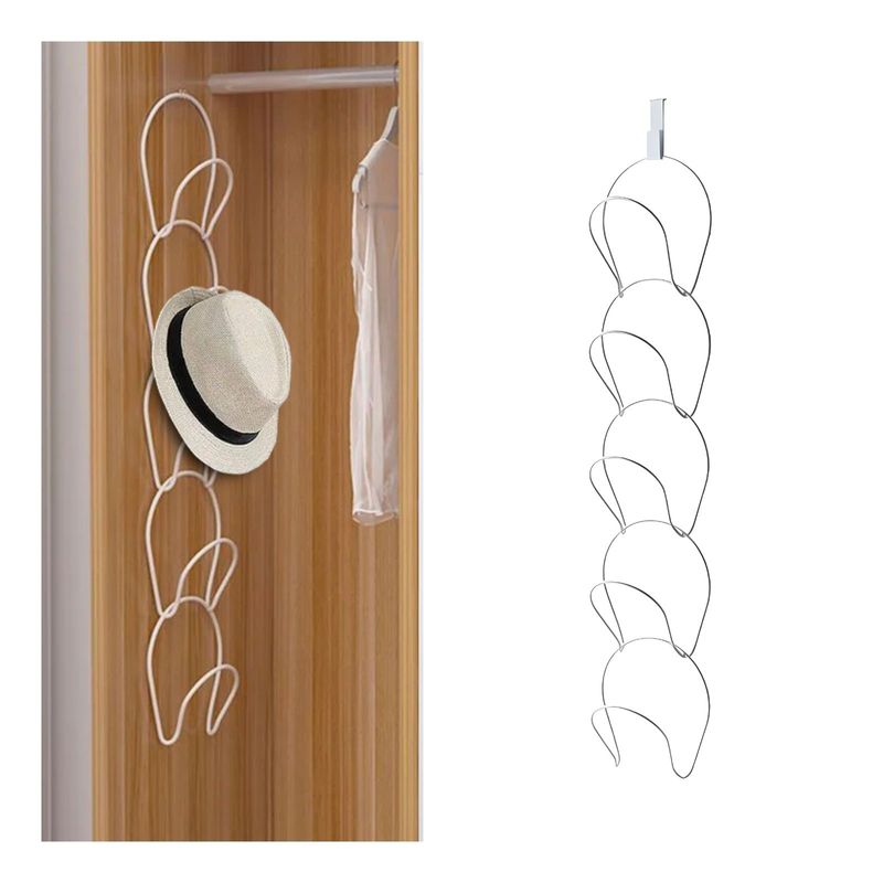 Türgarderobe Türhalterung für Hut Schal Handtasche Hängegarderobe Set –  Hermex.ch