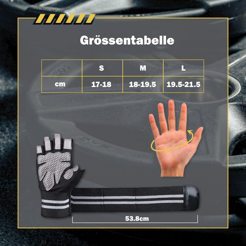 Trainingshandschuhe Gr. L Fitnesshandschuhe Sport-Handschuhe