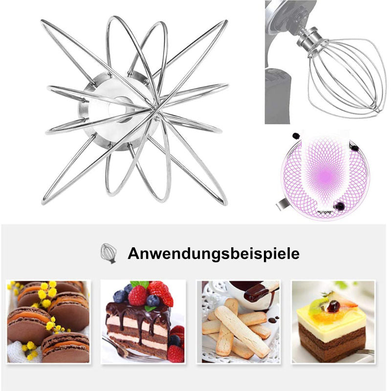 Alternativer Schneebesen K45WW für KitchenAid Schwingbesen Rühraufsatz